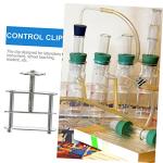 30pcs Liquid Flow Clamp Bracket for Lab Tubes