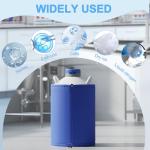 20L Liquid Nitrogen Dewar Tank with Canisters & Bag