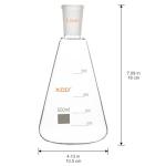500 ml Borosilicate Glass Erlenmeyer Flask