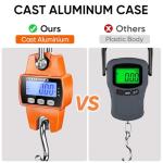 RoMech 660lb Digital Hanging Scale for Outdoors