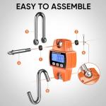 RoMech 660lb Digital Hanging Scale for Outdoors