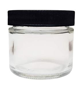 16oz Flint Glass Specimen Jar with Foam Cap