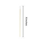 McKesson Cotton-Tipped Applicator Swabstick, Non-Sterile, Wood Shaft, 6 in, 100 Count, 10 Packs, 1000 Total