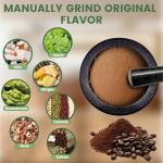 Luvan Black Granite Mortar and Pestle Set