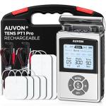 AUVON Rechargeable Digital TENS Unit Muscle Stimulator