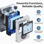 AUVON Rechargeable Digital TENS Unit Muscle Stimulator