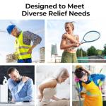 AUVON Rechargeable Digital TENS Unit Muscle Stimulator