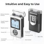 AUVON Rechargeable Digital TENS Unit Muscle Stimulator
