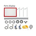 HNZXIB Closed Loop Extractor 90 Gram Stainless Steel Vacuum Chamber/Tube with Tripod Used to Extract from Plant Leaves，Closed Loop Extractor Vacuum Chamber Tube Closed Loop Extraction System