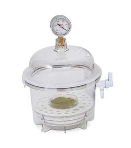 SP Bel-Art 6L Clear Polycarbonate Vacuum Desiccator