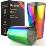Stainless Steel 2-Piece Boston Cocktail Shaker Set