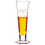 25ml Glass Graduated Cylinder with Spout