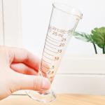 25ml Glass Graduated Cylinder with Spout