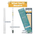 Fermentaholics Hydrometer for Homebrew Testing