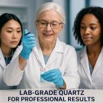 Quartz Cuvettes Set of 4, 190-2500 nm Range