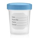 Sterile Specimen Cups with Lids - 5 Count