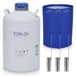 20L Cryogenic Liquid Nitrogen Dewar with Canisters