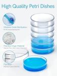 30 Pack Sterile Thick Plastic Petri Dishes