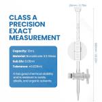 10ml Class A Glass Burette with PTFE Stopcock