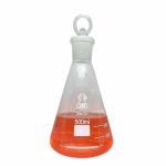 500ml Borosilicate Erlenmeyer Flask with Stopper