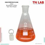 500ml Borosilicate Erlenmeyer Flask with Stopper