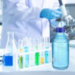 QWORK 1000ml Glass Storage Bottles, 2 Pack