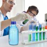 QWORK 1000ml Glass Storage Bottles, 2 Pack