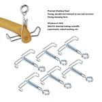 50 Pcs Stainless Steel Pinchcocks for Lab Clamping