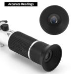 QWORK DEF Refractometer with Temperature Compensation