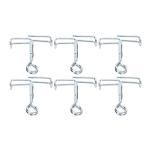 50 Pcs Stainless Steel Pinchcocks for Lab Clamping