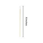 McKesson Cotton-Tipped Applicator Swabstick, Non-Sterile, Wood Shaft, 6 in, 100 Count, 10 Packs, 1000 Total