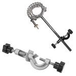 Stainless Steel Lab Stand Clamp Holder, 4.88in