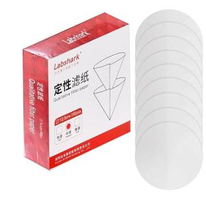 12.5cm Cellulose Lab Filter Paper Circles (100 Discs)