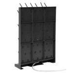 Wall-Mount Lab Drying Rack with 52 Pegs