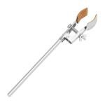 Zinc-Plated Bunsen Burner Clamp for Lab Equipment