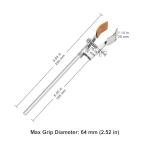 Zinc-Plated Bunsen Burner Clamp for Lab Equipment