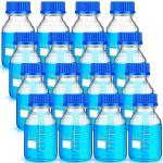 16-Pack Borosilicate Media Storage Bottles, 250ml