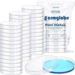 Sterile Clear Petri Dishes 90x15mm, 50 Pack