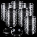 160 Pack Sterile Petri Dishes with Lids