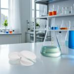 VILLFUL 100 Sheets Round Filter Paper for Labs