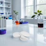 VILLFUL 100 Sheets Round Filter Paper for Labs