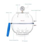 Stonylab 300mm PC Vacuum Desiccator with Gauge
