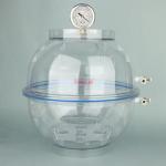 Stonylab 300mm PC Vacuum Desiccator with Gauge