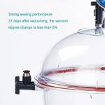 COYEUX 250MM Acrylic Vacuum Desiccator with Valves