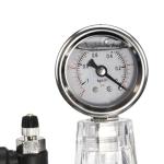 COYEUX 250MM Acrylic Vacuum Desiccator with Valves