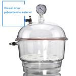 COYEUX 250MM Acrylic Vacuum Desiccator with Valves