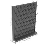 Pinelicorn 52-Peg Lab Drying Rack - Grey