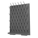 Pinelicorn 52-Peg Lab Drying Rack - Grey