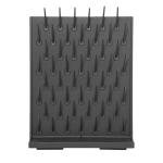 Pinelicorn 52-Peg Lab Drying Rack - Grey