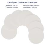 25 Micron Qualitative Filter Paper - 100 Pcs